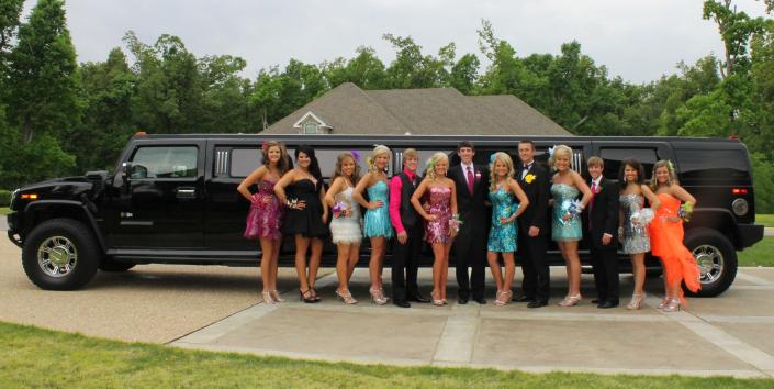 You and all your friends can ride in style to the prom or ANY occasion in our Hummer Limo! 